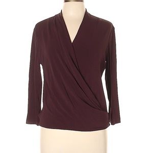 MM LaFleur Deneuve 3.0 Burgundy Top—Large